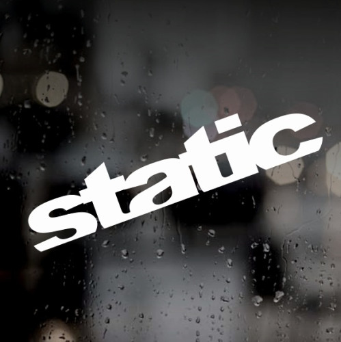 Вінілова наклейка на автомобіль - Static