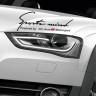 Наклейки на автомобіль Audi Sports Mind