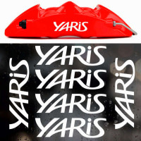 Наклейки на суппорта и диски - Toyota Yaris , 6 шт