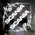 Набір наклейок куточку SCANIA, Сканія