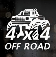 Наклейка на авто 4х4 OFF ROAD #2