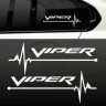Наклейки на автомобіль - Viper pulse 2 шт.