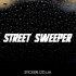 Вінілова наклейка на лобове скло автомобіля &STREET SWEEPER