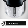 Наклейка на авто - Смуга на капот Dodge