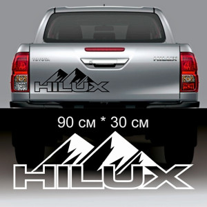Наклейка Toyota Hilux