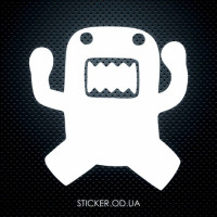 Виниловая наклейка на автомобиль - Domo-Kun — культовый персонаж Японии, JDM культура #2