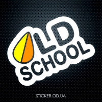Вінілова наклейка на автомобіль - JDM Old school