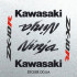 Набор виниловых наклеек на мотоцикл KAWASAKI ZX-10R 2005 Набор виниловых наклеек на мотоцикл KAWASAKI ZX-10R 2005