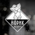 Наклейка собаки на авто - Йоркширський тер'єр