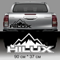 Наклейка Toyota Hilux #2