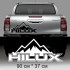 Наклейка Toyota Hilux #2