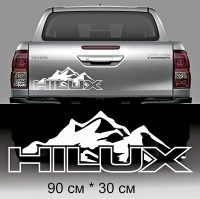 Наклейка Toyota Hilux #3