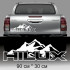 Наклейка Toyota Hilux #3