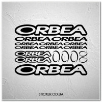 Набор наклеек на велосипед "ORBEA", наклейки на раму.