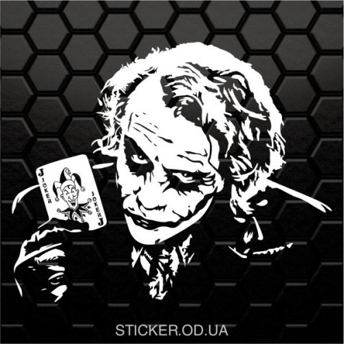 Наклейка на авто Joker /Джокер