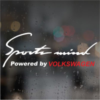 Наклейки на автомобіль VOLKSWAGEN Sports Mind