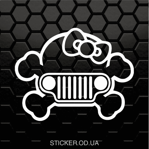 Виниловая наклейка Jeep