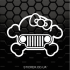Виниловая наклейка Jeep