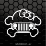 Виниловая наклейка Jeep