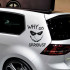Вінілова наклейка на авто - Joker Why so serious?