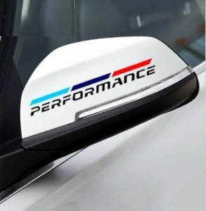 Наклейки на дзеркала - BMW Performance 2шт.