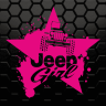 Вінілова наклейка на автомобіль - Jeep Girl