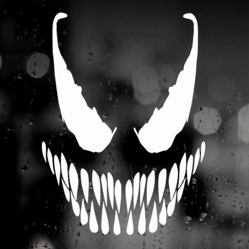 Наклейка монстр - Веном, Venom
