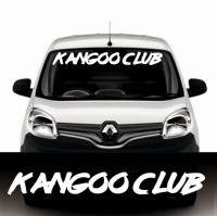 Виниловая наклейка на автомобиль Renault - Kangoo club
