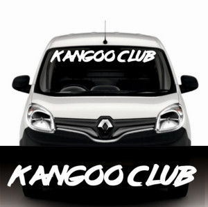 Вінілова наклейка на автомобіль Renault - Kangoo club