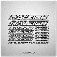 Набор наклеек на велосипед "RALEIGH", наклейки на раму.