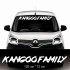 Вінілова наклейка на автомобіль, Renault - Kangoo family