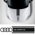 Наклейка на авто - Смуга на капот Audi Quattro