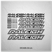 Набор наклеек на велосипед "RALEIGH", наклейки на раму.