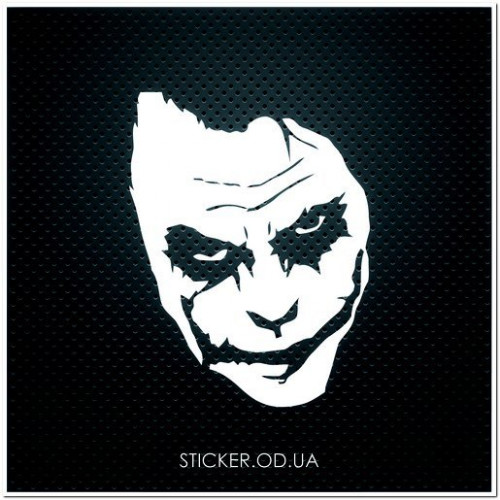 Вінілова наклейка на авто - Joker /Джокер #5