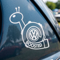 Наклейки на автомобиль Volkswagen, Турбо улитка