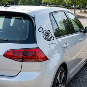 Наклейки на автомобіль Volkswagen, Турбо равлик