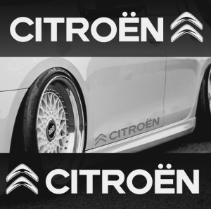 Наклейки Citroen 2 шт.