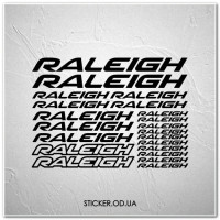 Набір наклейок на велосипед "RALEIGH", наклейки на раму.