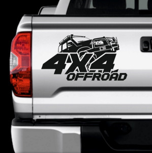 Наклейка на авто 4 x 4 OFF ROAD