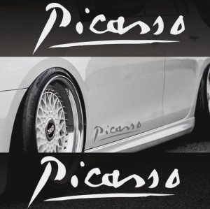 Наклейки Citroen Picasso 2шт.