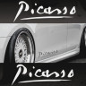 Наклейки Citroen Picasso 2шт.