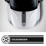Наклейка на авто - Смуга на капот Volkswagen  