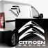 Вінілова наклейка Citroen Racing