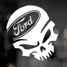Наклейка на авто - Ford Череп Наклейка на авто - Ford Череп