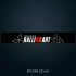 Сонцезахисна наклейка на лобове скло - Mitsubishi Ralli Art