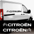 Вінілові наклейки на авто - Citroen (2 шт.)