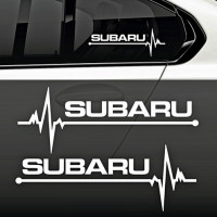 Вінілова наклейка на автомобіль - Subaru pulse 2 шт.
