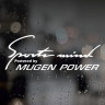 Вінілова Наклейки на автомобіль Honda Mugen Sports Mind