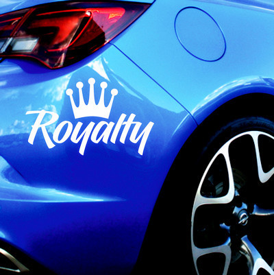 Вінілова наклейка на автомобіль у стилі JDM - Royalty #2