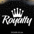 Вінілова наклейка на автомобіль у стилі JDM - Royalty #2 Вінілова наклейка на автомобіль у стилі JDM - Royalty #2